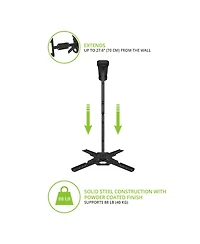 Kanto PS400 Articulating Full Motion Single Stud Mount for 30" - 80" Tv