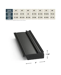 Deco Tv Frames 75" Frame for Samsung The Frame Tv 2021-2025