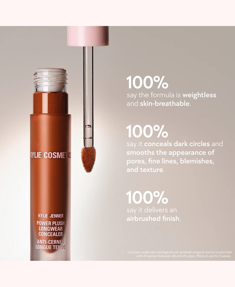 Kylie Cosmetics Power Plush Longwear Concealer, 0.16 oz.
