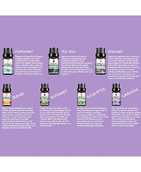 Pursonic 14 Pack of 100% Pure Essential Aromatherapy Oils