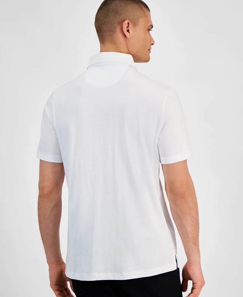 Alfani Men's Regular-Fit Mercerized Polo Shirt, Created for Macy's