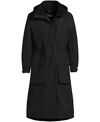 Lands' End Women's Squall Waterproof Insulated Winter Stadium Maxi Coat