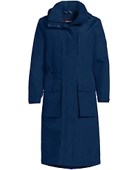 Lands' End Women's Squall Waterproof Insulated Winter Stadium Maxi Coat