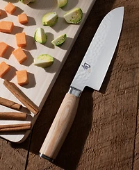 Shun Stainless Steel Premier Blonde 7" Santoku Knife