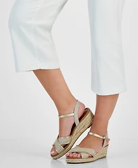 Style & Co Women's Leahh Strappy Espadrille Wedge Sandals, Created for Macy's