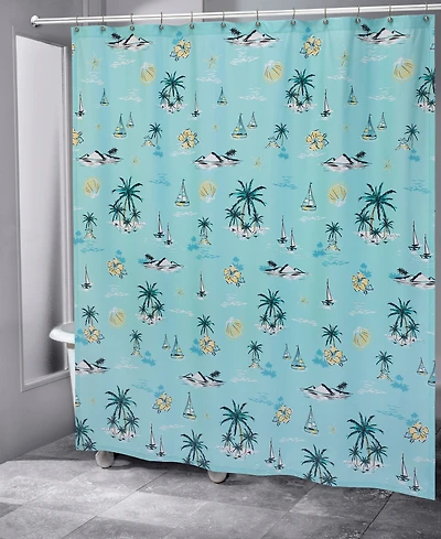 Izod Tropical Mode Shower Curtain, 72" x 72"