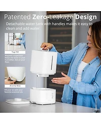 Miko Ultrasonic Humidifier with Cool and Warm Mist