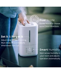 Miko Ultrasonic Humidifier with Cool and Warm Mist