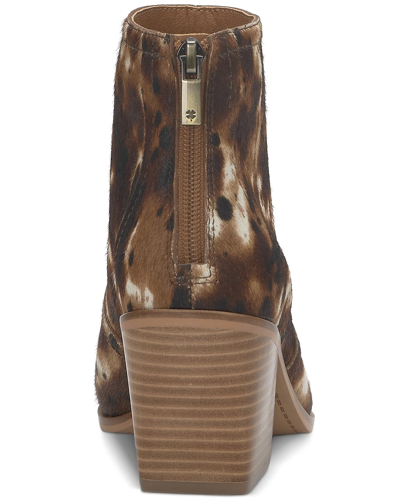 Lucky Brand Women's Sonah Block-Heel Westerm Booties