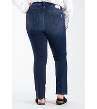 Slink Jeans Plus High Rise Straight