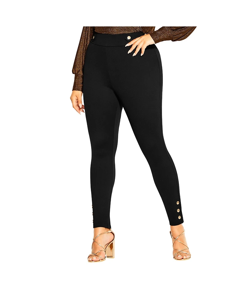 City Chic Plus Party Fever Pant