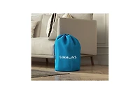 Simmons Rest Aire 17" Inflatable Air Mattress with Built-In Pump, Full