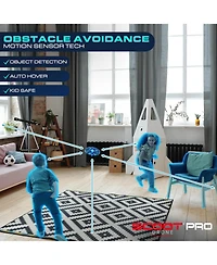 Force1 Scoot Pro Hand Operated Drone for Kids And Adults - Blue
