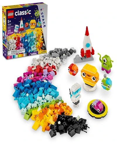 Lego Classic Creative Space Planets Aliens and Rocket Ship Toy 11037