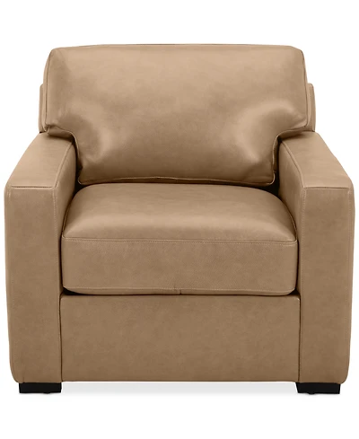 Radley 38" Leather Chair, Created for Macy's