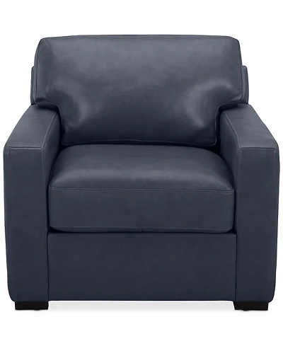 Radley 38" Leather Chair, Created for Macy's
