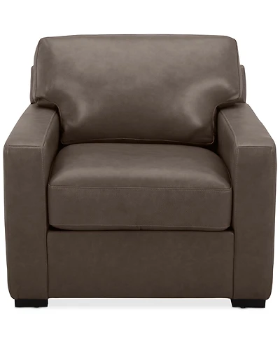 Radley 38" Leather Chair, Created for Macy's