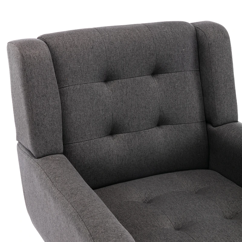 Streamdale Soft Linen Accent Chair for Living Room or Bedroom
