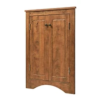 Streamdale Triangle Bathroom Storage Cabinet with Adjustable Shelves
