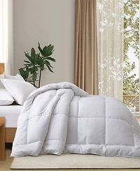 Unikome All Season Grid Quilted Luxury Comforter, Twin