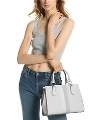 Michael Michael Kors Logo Marilyn Medium Satchel