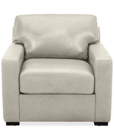 Radley 38" Leather Chair, Created for Macy's