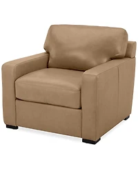 Radley 38" Leather Chair, Created for Macy's