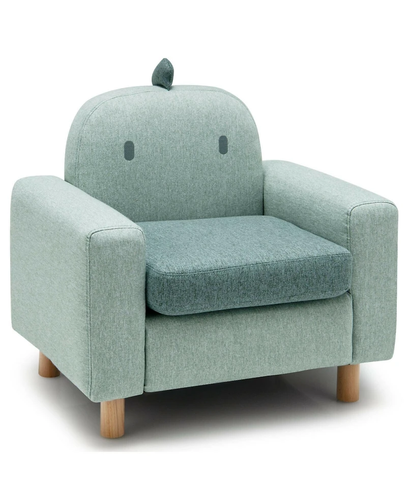 Kids Sofa with Armrest and Thick Cushion