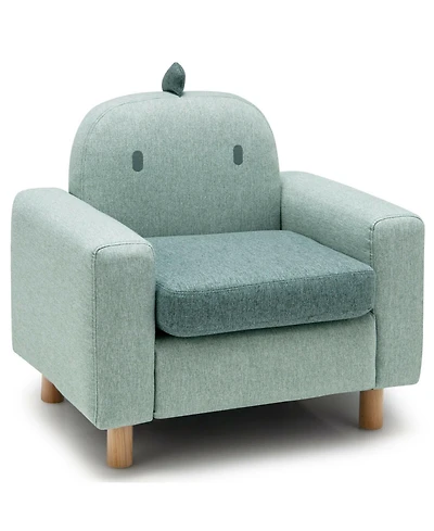 Kids Sofa with Armrest and Thick Cushion