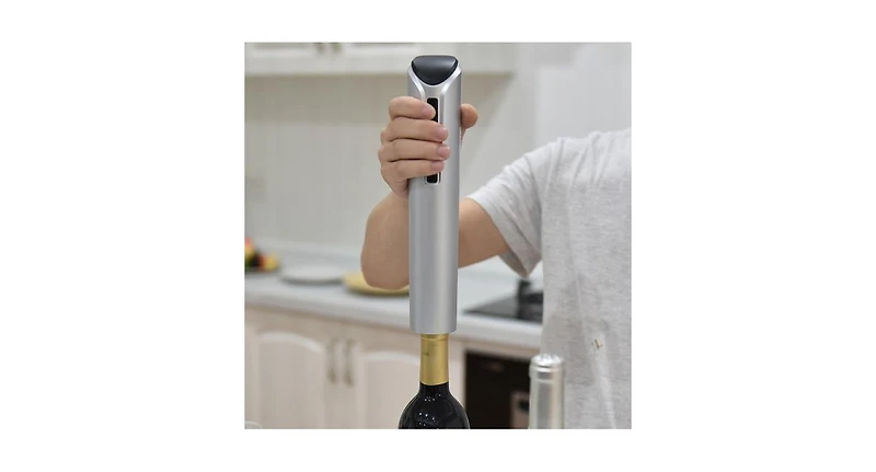Slickblue Electric Wine Opener Corkscrew Opener with Foil Cutter Led Light