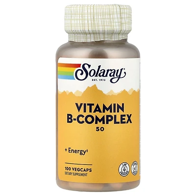 Solaray Vitamin B-Complex 50 - 100 VegCaps