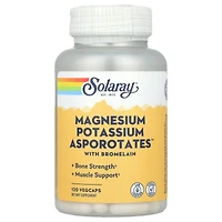 Solaray Magnesium Potassium Asporotates with Bromelain - 120 VegCaps