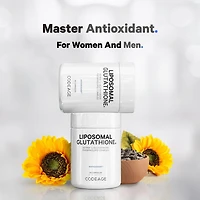 Codeage Liposomal Glutathione Supplement - Pure Reduced Setria L-Glutathione, Liposomal Delivery, Phospholipid Complex