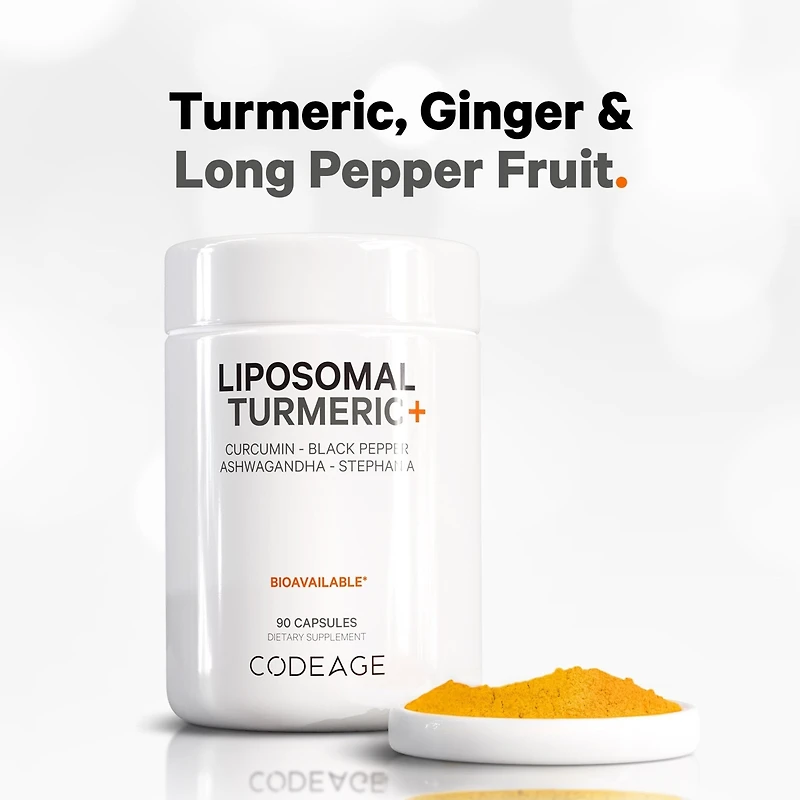 Codeage Organic Turmeric Supplement - 95% Curcumin Extract Pills