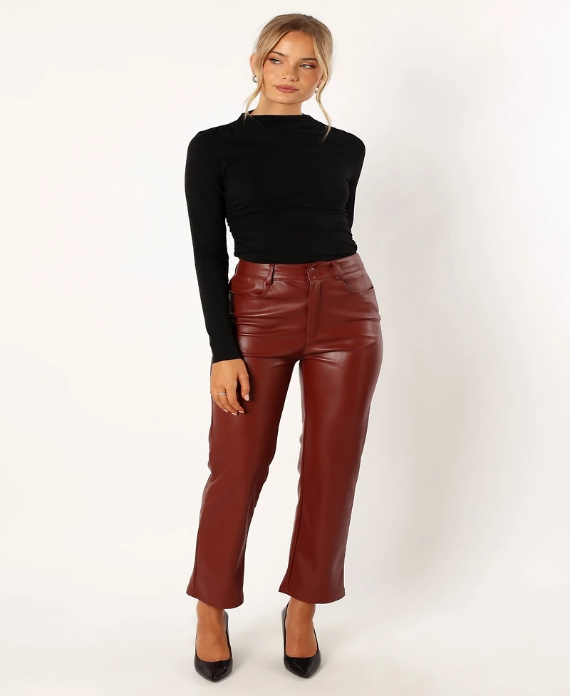 Petal and Pup Women's Maverick Leather Pants