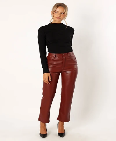 Petal and Pup Women's Maverick Leather Pants