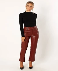Petal and Pup Women's Maverick Leather Pants
