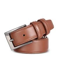 Mio Marino Men's Dual Loop Leather Belt, 2 pack
