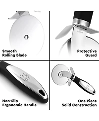 Zulay Kitchen Premium Stainless Steel Large Pizza Cutter Wheel