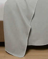 Croscill Andaz Solid Cotton Blanket, Full/Queen