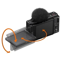 Sony Zv-1F Vlogging Camera, Black