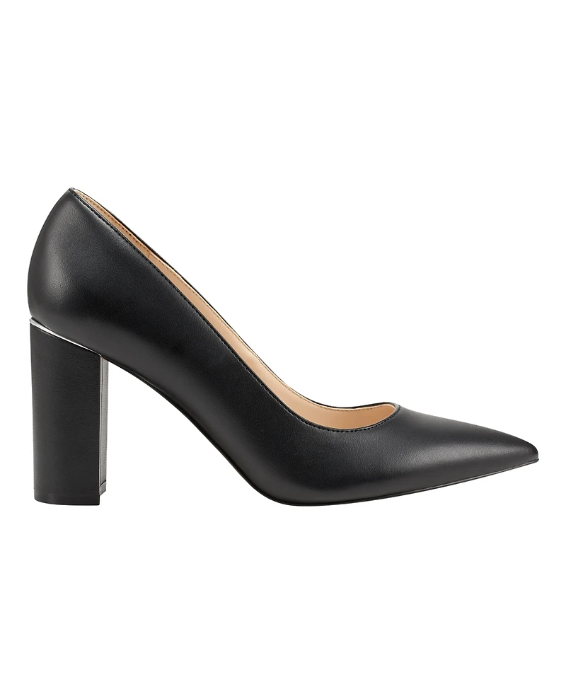 Marc Fisher Women's Viviene High Block Heel Pumps