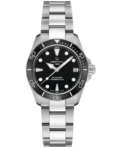 Certina Women's Swiss Automatic Ds Action Stainless Steel Bracelet Watch 35mm