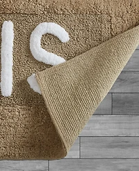 Jean Pierre His Cotton Bath Rug, 21" x 34"