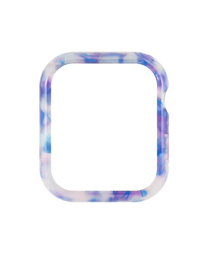 Anne Klein Women's Blue Acetate Protective Case designed for 40mm Apple Watch