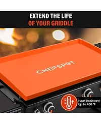 Chefspot Griddle Mat Cover for Blackstone Griddle - Silicone - Full Grill Cover Protector - 28 inch