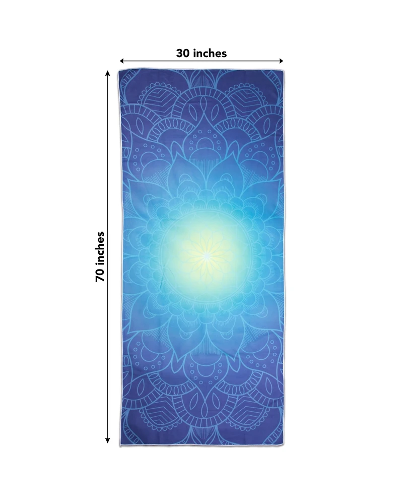 Mandala Beach Towel w/ Travel Bag - 30x70 Color Options
