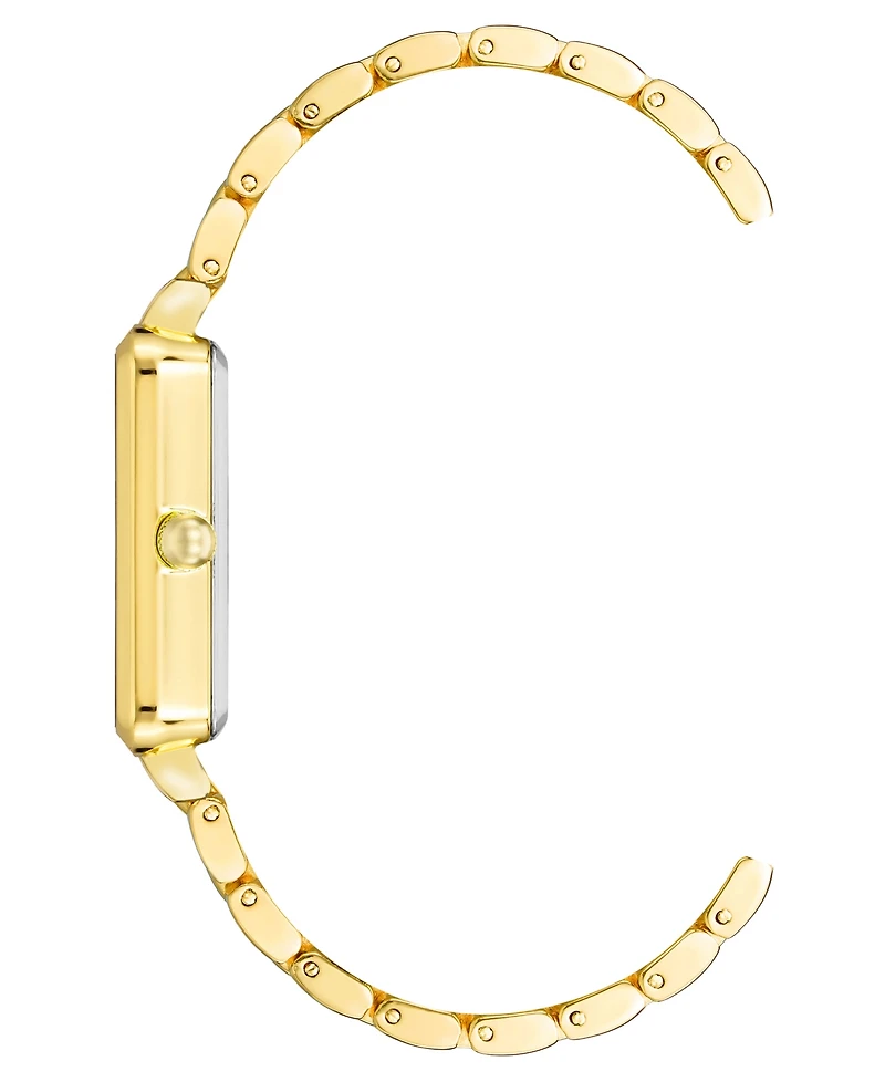 Anne Klein Women's Quartz Gold-Tone Alloy Bracelet Watch, 24mm