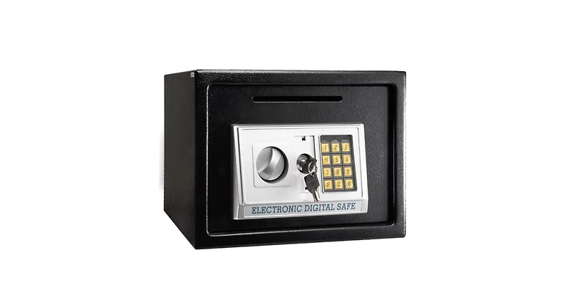 Slickblue Black 14" Digital Depository Cash Safe Box