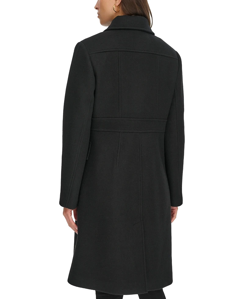 Tommy Hilfiger Women's Hooded Single-Breasted Coat, Created for Macy's